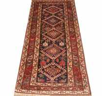 Appraisal: th Century Varamin th century Varamin rug measures apprx '