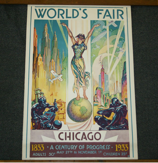 Appraisal: Glenn C Sheffer American - Chicago World's Fair Century of