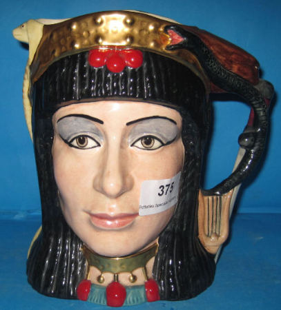 Appraisal: Royal Doulton Large Double Sided Character Jug Antony Cleopatra D