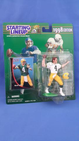 Appraisal: Starting Lineup Brett Favre Action Figure Green Bay Packers -