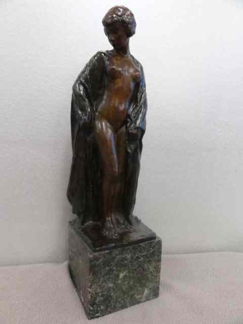 Appraisal: MICHELET Firmin Signed Bronze on Marble Base The bronze ''