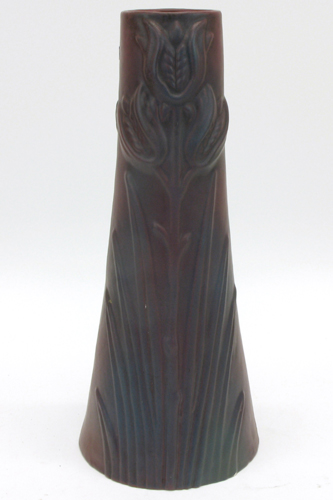 Appraisal: VAN BRIGGLE AMERICAN ART POTTERY VASE - H The tapered