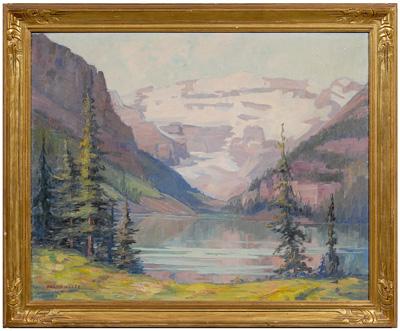 Appraisal: Helen Hodge painting Helen Iserman Hodge Topeka Kansas quot Lake