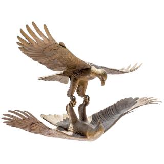 Appraisal: Mario Fernandez Cuban - The Courtship Flight Bronze Numbered David