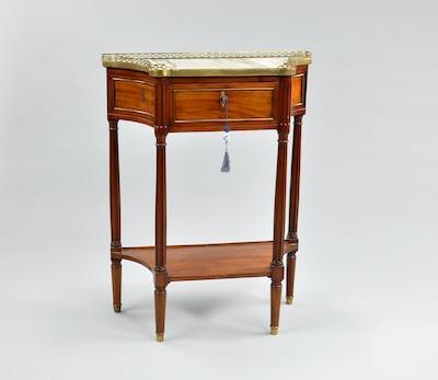 Appraisal: A Louis XVI Small Side Table ca th Century Having