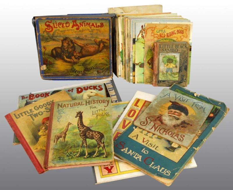 Appraisal: Lot of Children's Books Alphabet Puzzles Description Includes nursery rhyme