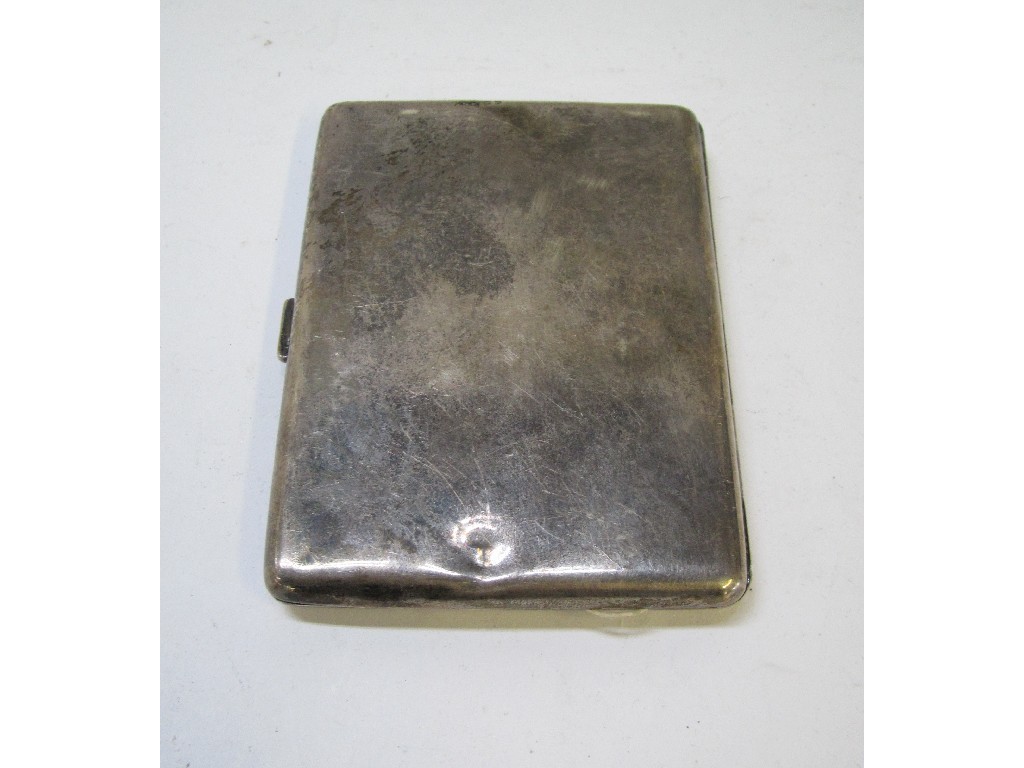 Appraisal: A Victorian silver notecase Birmingham