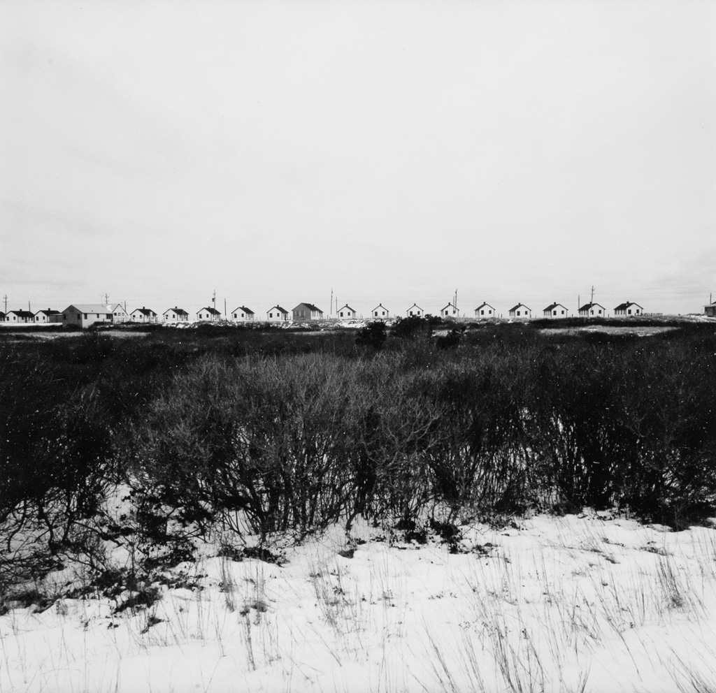 Appraisal: HARRY CALLAHAN - Cape Cod Silver print the image measuring