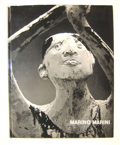 Appraisal: vol Marini Marino Trier Edward The Sculpture of Marino Marini