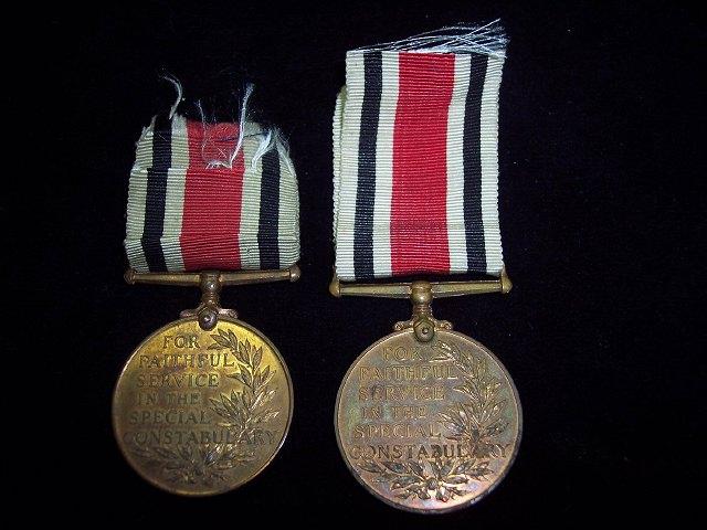 Appraisal: Special Constabulary Long Service Medal George VI engraved William T