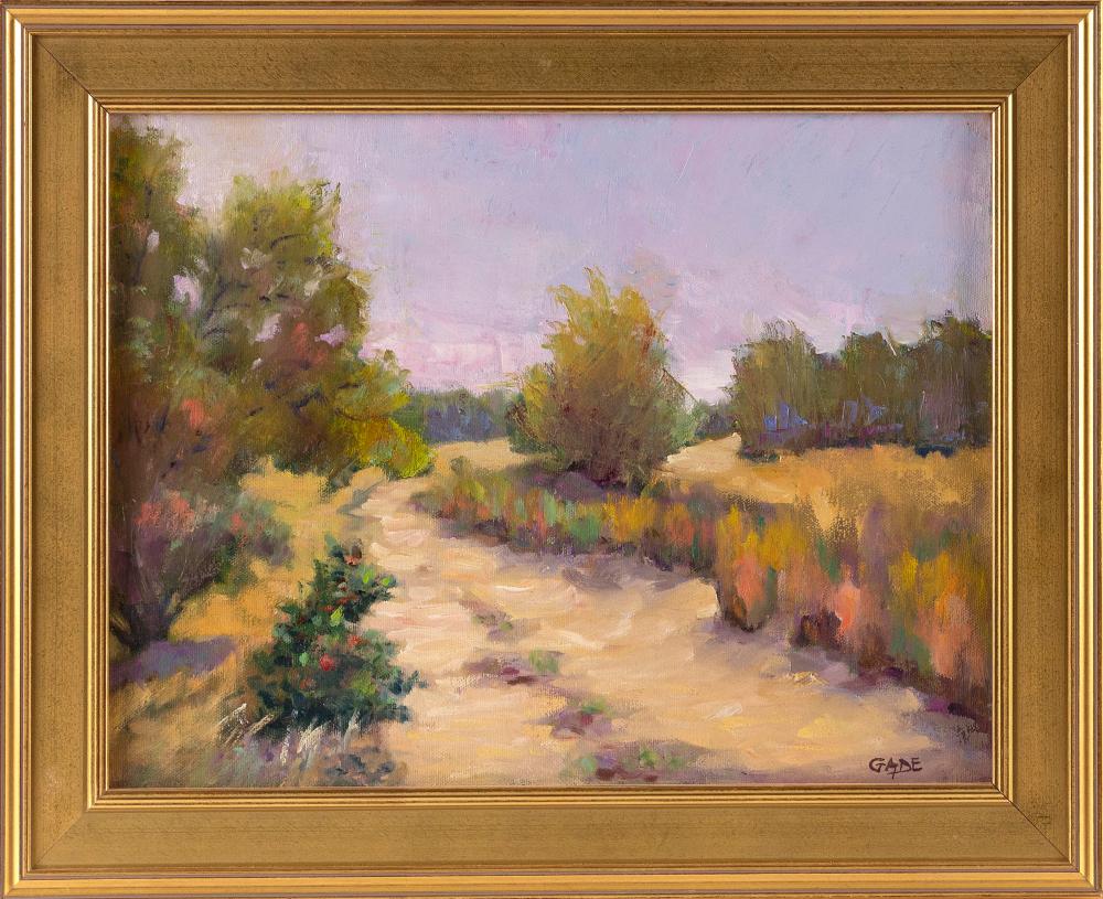 Appraisal: ARLENE GADE MASSACHUSETTS TH ST CENTURY PATH TO THE BEACH