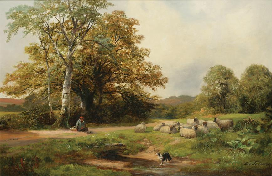 Appraisal: GEORGE TURNER Near Tickenhall Barrow in Trent Derby signed and