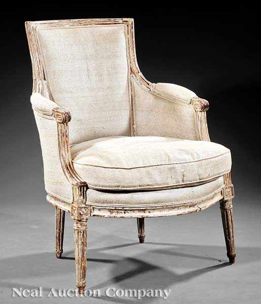 Appraisal: A Louis XVI Cr me Peinte Berg re th c