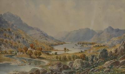 Appraisal: William Taylor Longmire British - Lake District signed and dated