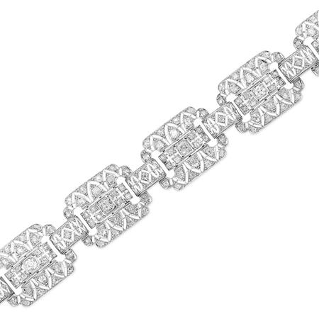 Appraisal: Diamond Bracelet Estimate -