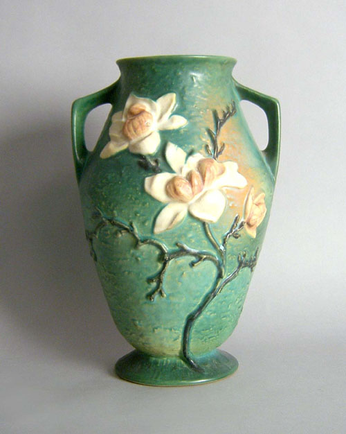 Appraisal: Large Roseville pottery vase h