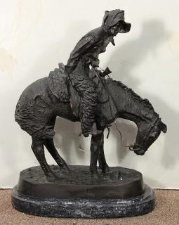 Appraisal: Sculpture After Frederic Remington After Frederic Remington American - The