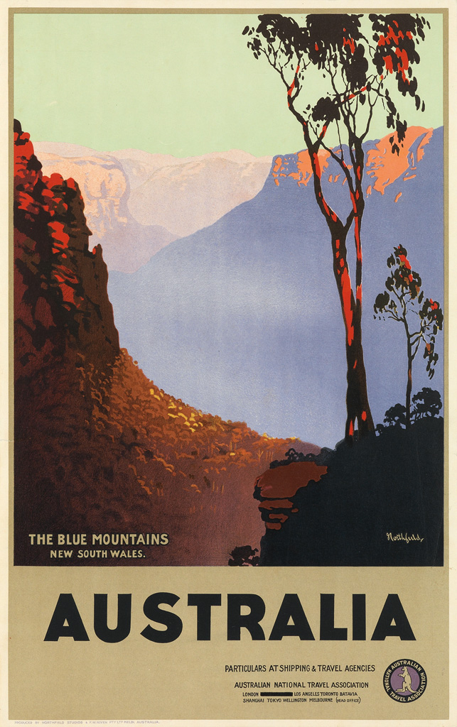 Appraisal: JAMES NORTHFIELD - AUSTRALIA THE BLUE MOUNTAINS Circa s x