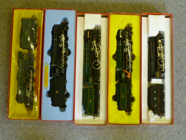 Appraisal: Five Triang Hornby locomotives comprising B R Flying Scotsman L