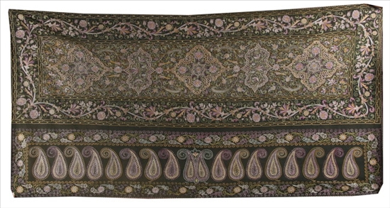 Appraisal: SUSANI EMBROIDERY Uzbekistan th century Pastel colored silk threads of