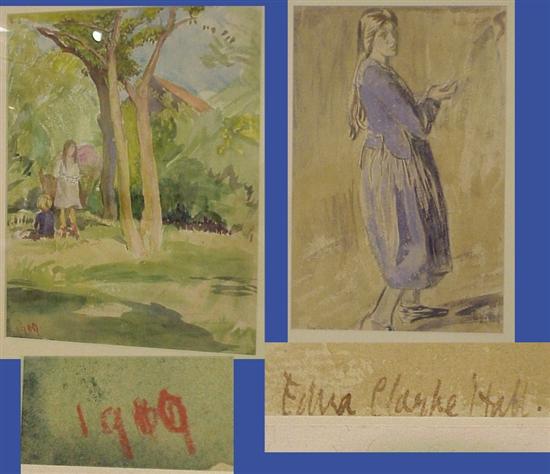 Appraisal: Two pieces by Edna Clarke Hall English - the first