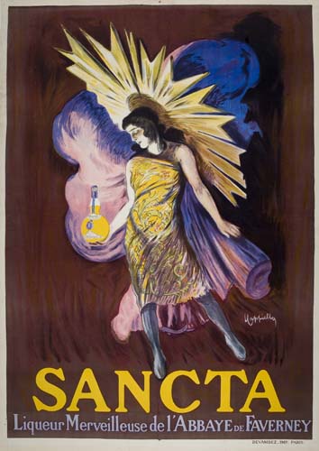 Appraisal: LEONETTO CAPPIELLO SANCTA x inches Devambez Paris Condition B replaced