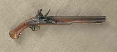 Appraisal: English Tower flintlock pistol late th c barrel