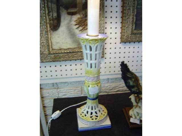 Appraisal: CERAMIC LAMP