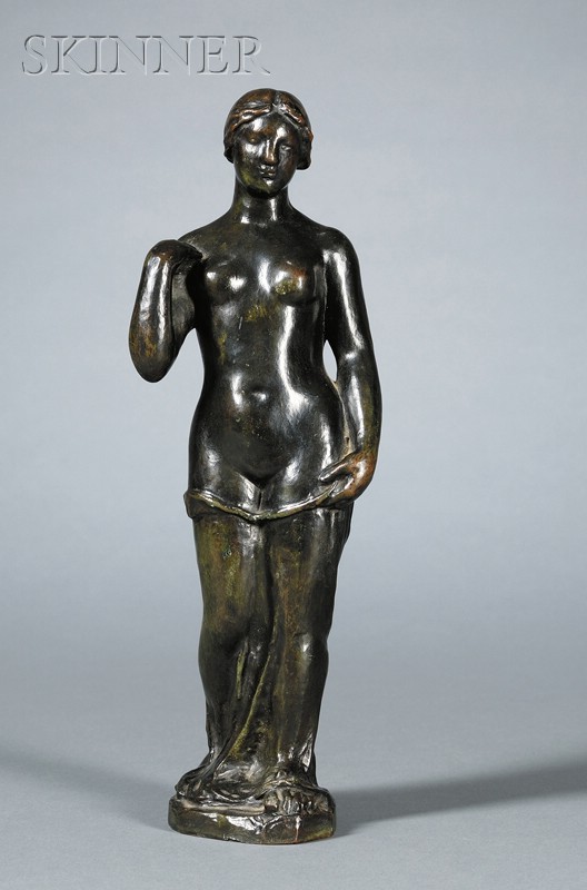 Appraisal: Aristide Maillol French - Baigneuse debout la draperie Initialed numbered