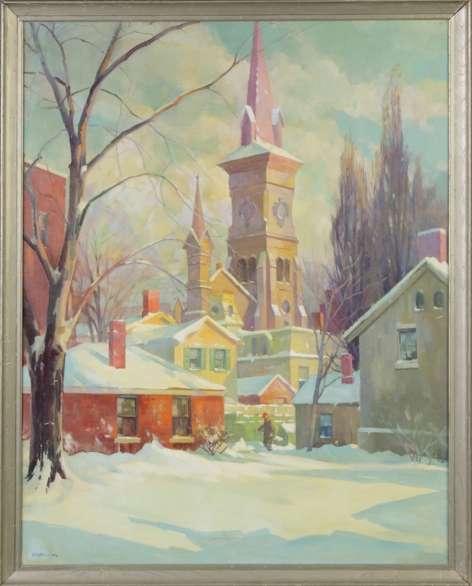 Appraisal: Clifford Ulp New York - After the Snowstorm Sgn Lower