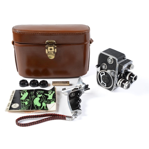 Appraisal: A Paillard Bolesc D L cine camera with accessories and