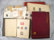 Appraisal: A large Quantity of postage stamps in four albums plus