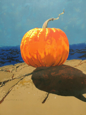 Appraisal: Jamie Wyeth American b - Sea Pumpkin lithograph printed in