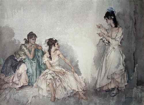 Appraisal: William Russell Flint - - limited edition coloured print -