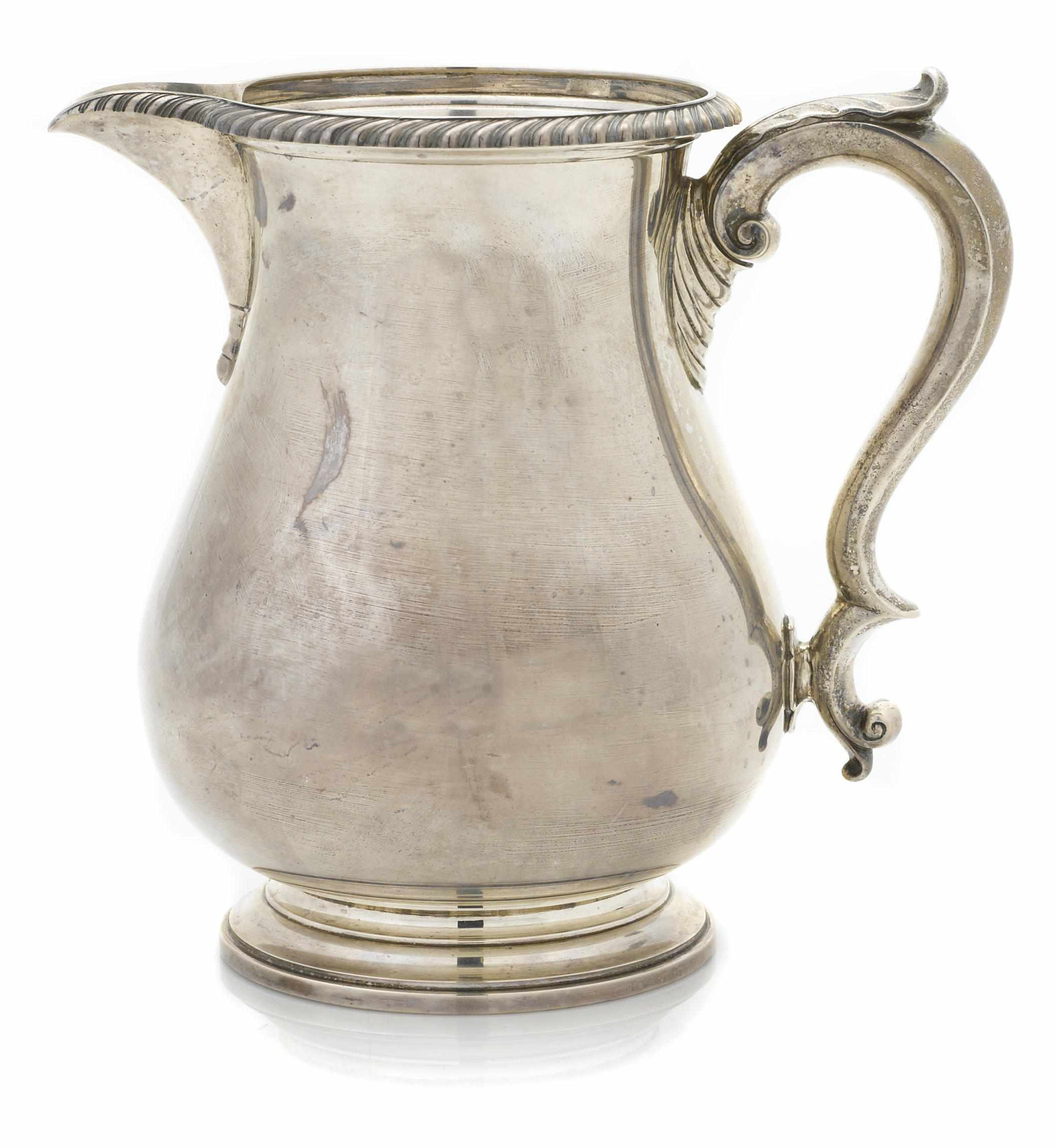 Appraisal: An American sterling silver water pitcher Gorham Mfg Co Providence