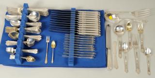 Appraisal: Gorham Sterling Silver Flatware Service Gorham sterling silver partial flatware