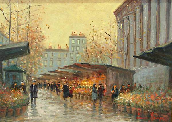 Appraisal: Luciano Rampaso Italian French born Les fleurs de la Madeline