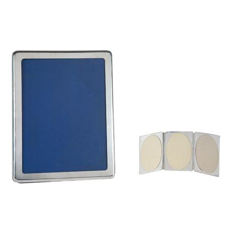 Appraisal: Two Sterling Silver Picture Frames Estimate -