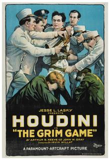 Appraisal: Houdini Harry Ehrich Weisz Houdini In The Grim Game Clevleand