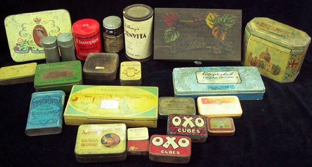 Appraisal: Sundry tins including Bournville etc