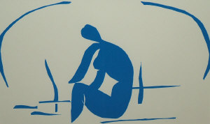 Appraisal: After Henri Matisse - - 'Seated Figure lithograph printed in