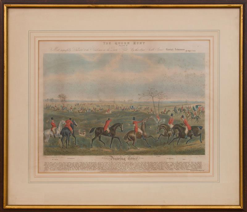 Appraisal: AFTER HENRY THOMAS ALKEN - THE QUORN HUNT PLATES II