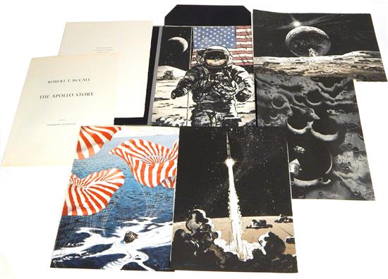 Appraisal: Robert Theodore McCall American - suite of five limited edition