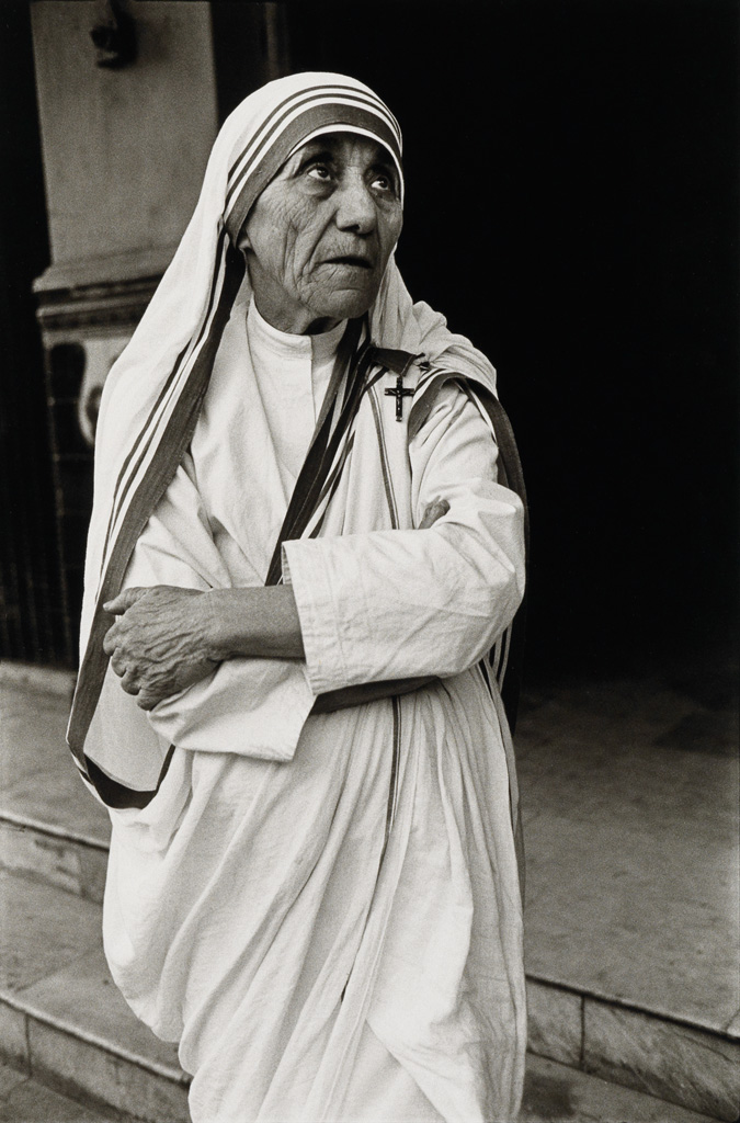 Appraisal: MARY ELLEN MARK - Mother Teresa Calcutta Silver print the