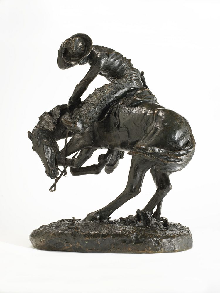 Appraisal: Frederic Remington The Rattlesnake Frederic Remington The Rattlesnake bronze inches