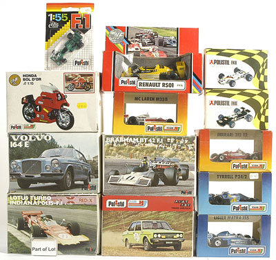 Appraisal: Polistil group of Cars - including th scale Volvo E