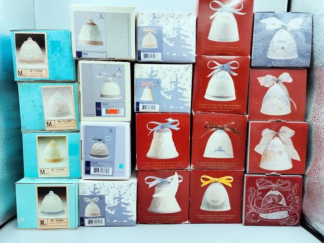 Appraisal: Lladro Christmas Bells - Measure about x All in their