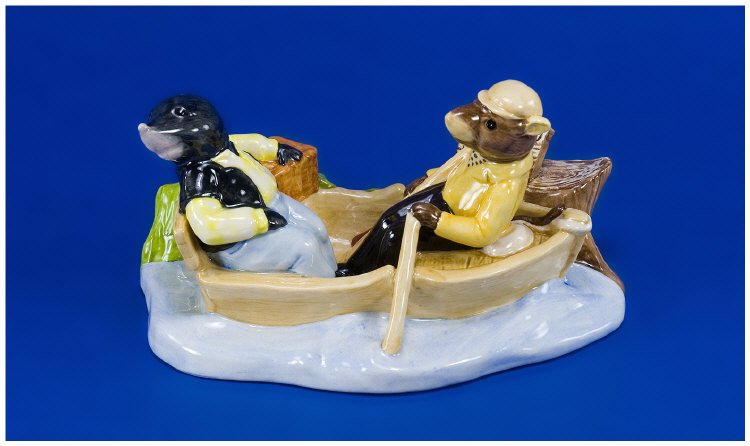 Appraisal: Beswick Wind In The Willows Series Tableau 'On The River'