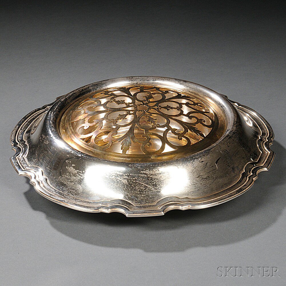 Appraisal: Tiffany Co Sterling Silver Center Bowl New York - with