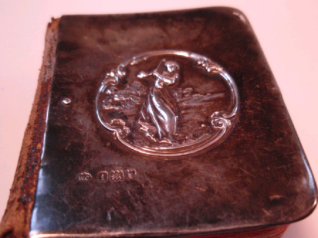 Appraisal: An early thC miniature Royal pocket diary with silver cover